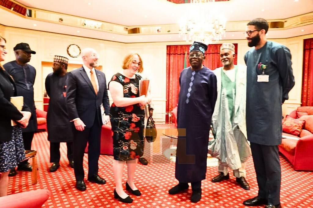 Tinubu Receives US  Secretary of State for African Affairs, Mary Catherine "Molly" Phee.[Presidency]