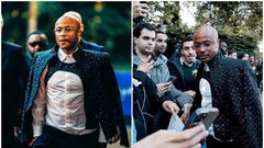 Fans drool over classy Andre Ayew’s drip for Ligue 1 Awards