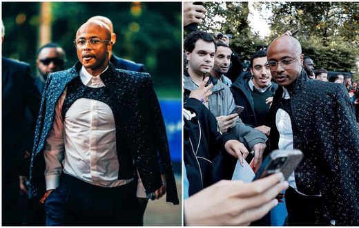 Fans drool over classy Andre Ayew’s drip for Ligue 1 Awards