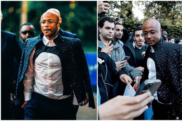 Fans drool over classy Andre Ayew’s drip for Ligue 1 Awards