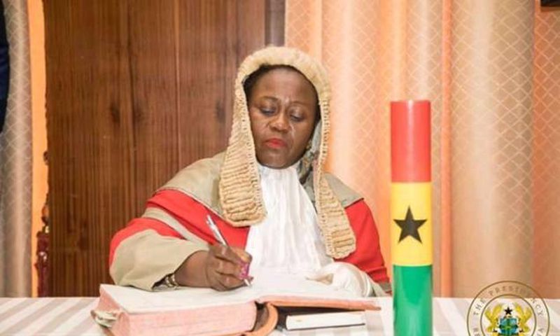Justice Gertrude Araba Esabaa Torkornoo, a justice of the Supreme Court