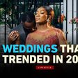 Weddings that trended
