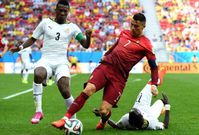 Cristiano Ronaldo equals Asamoah Gyan’s record of scoring in 9 consecutive international tournaments