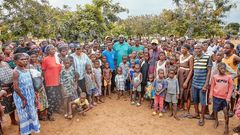 Alan and some flood victims