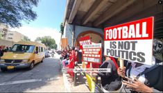 Demonstration against Kurt Okraku and GFA (Credit: Myjoyonline)