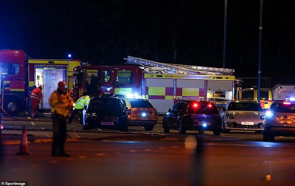 Leicester City owner's helicopter crashes outside stadium