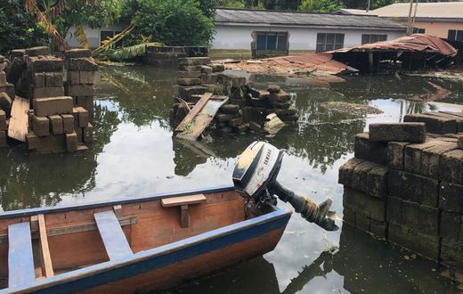 Akosombo dam spillage