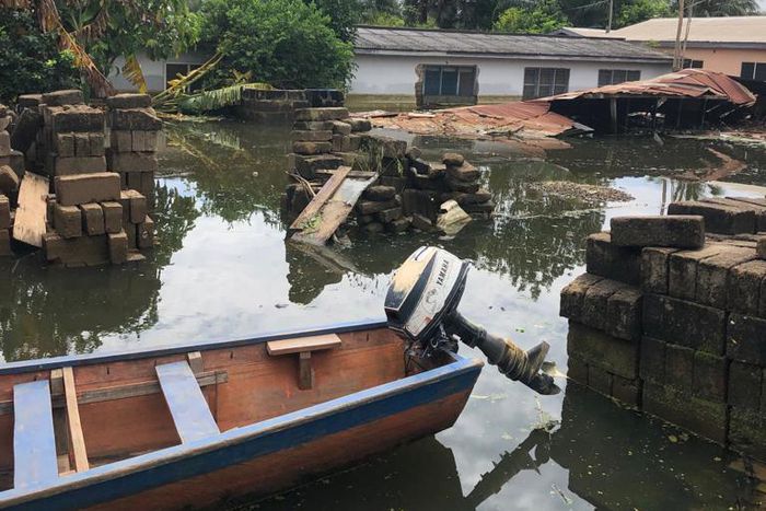 Akosombo dam spillage