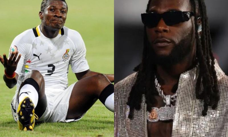 Asamoah Gyan reacts to Burna Boy’s song that mentioned his World Cup penalty miss