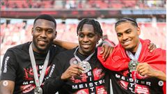 Leverkusen vs Atalanta: Jeremie Frimpong, Fosu-Mensah chase Europa League glory