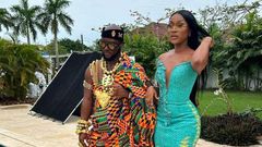 King Promise and Efia Odo