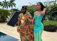 King Promise and Efia Odo