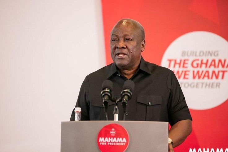 Former President John Dramani Mahama, during a media engagement at the Kempinski Hotel in Accra on Sunday, 7 July,