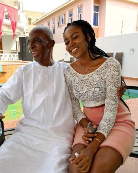 Yvonne Nelson and dad