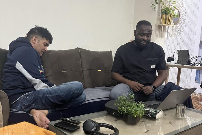 Paras Parmar and Anthony Akorful Botchway