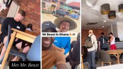 Mr Beast: World's most popular YouTuber surprisingly shows up in Ghana (VIDEO)