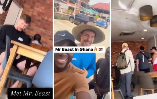 Mr Beast: World's most popular YouTuber surprisingly shows up in Ghana (VIDEO)