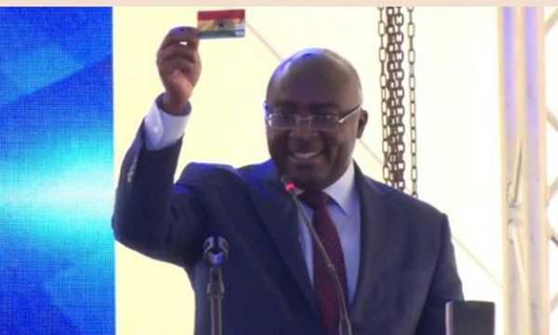 Ghanaians will use Ghana cards to buy cars on credit soon - Bawumia announces