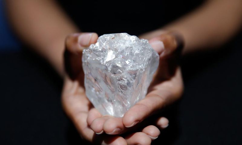 Largest diamond found in Botswana
