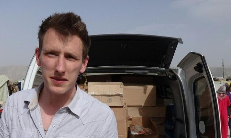 Peter Kassig, pictured here in a photo shared by his family, founded a humanitarian organisation in 2012 that trained some 150 civilians to provide medical aid to people in Syria