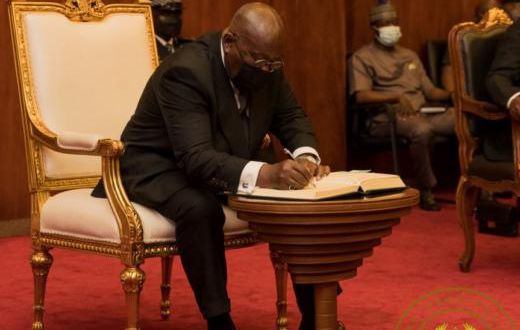 Akufo-Addo has signed 3 new tax bills into law
