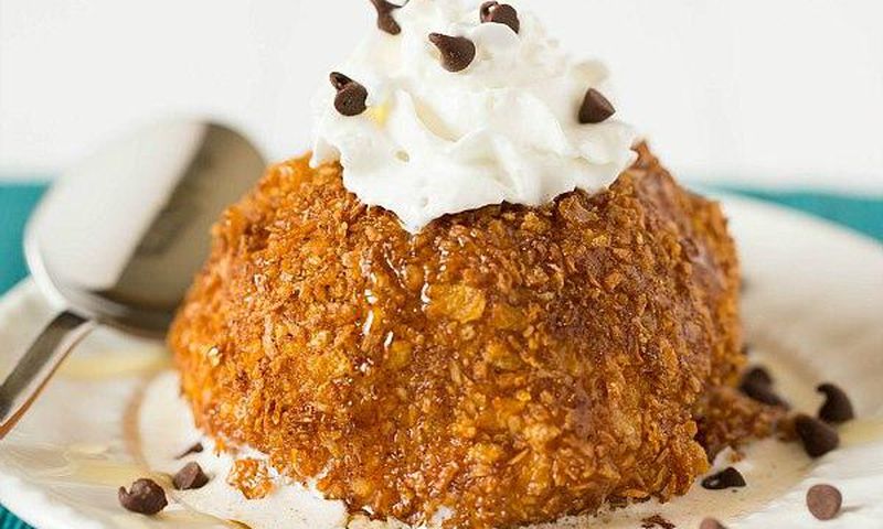 Fried ice cream