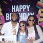 Davido, Sophia Momodu and their daughter Imade, who was born in 2015