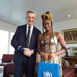 eShun spotted with United Nations High Commissioner in Switzerland