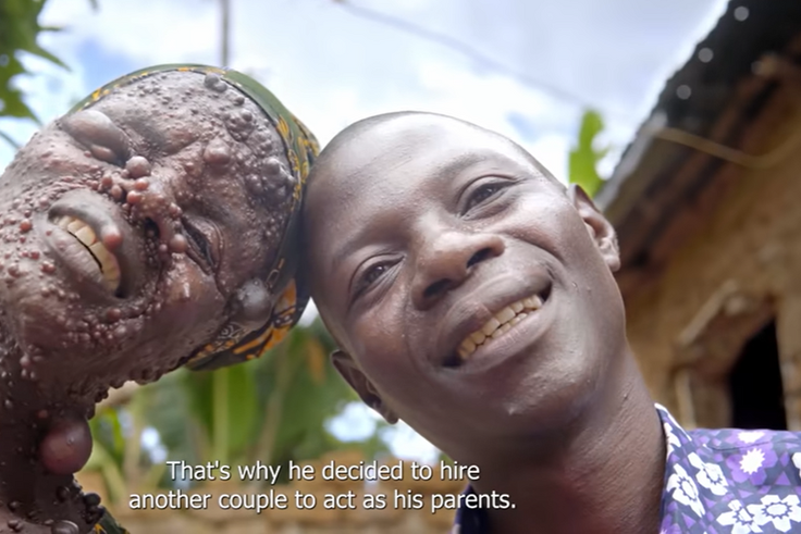 Niyindeba Janvier and his wife, Nyirantezimana Domitila