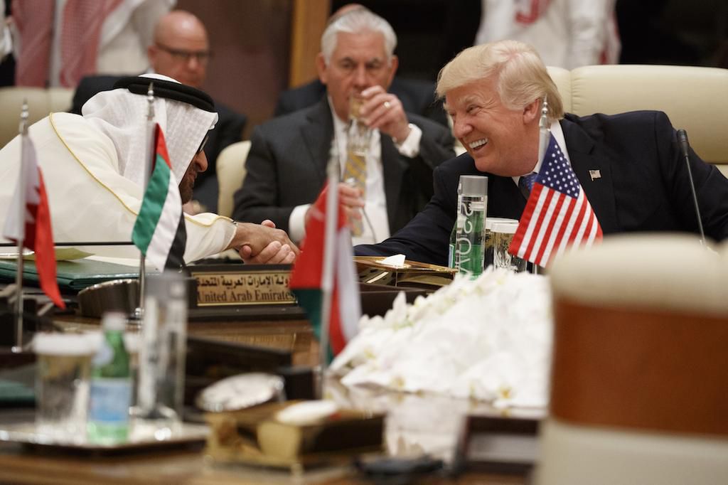 From selling a Saudi billionaire his 282-foot yacht to sword-dancing on his first international trip as president, Trump's ties with Saudi Arabia run deep