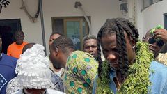Stonebwoys vists Osu traditional leaders ahead of Bhim Concert