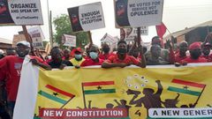 Demo against 1992 Constitution