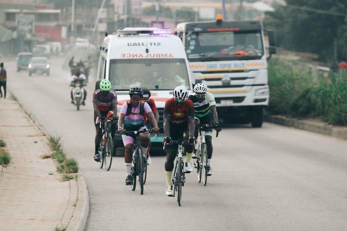 7 Ghanaians raise awareness on mental health by riding bicycle from Accra-Tamale-Accra