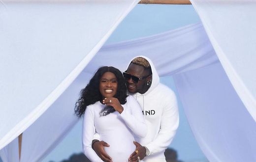 Fella Makafui and Medikal