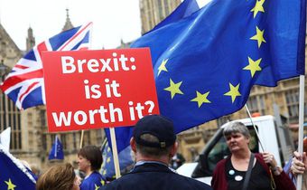 Brexit protest