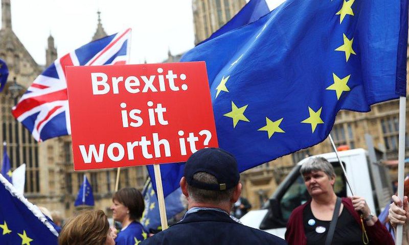 Brexit protest
