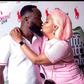 Nana Ama Mcbrown passionately kisses her husband