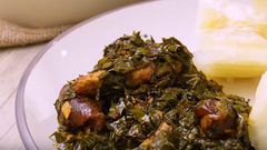 Cassava leaves stew