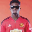 WOW! Kuami Eugene proudly rocks his Man United jersey