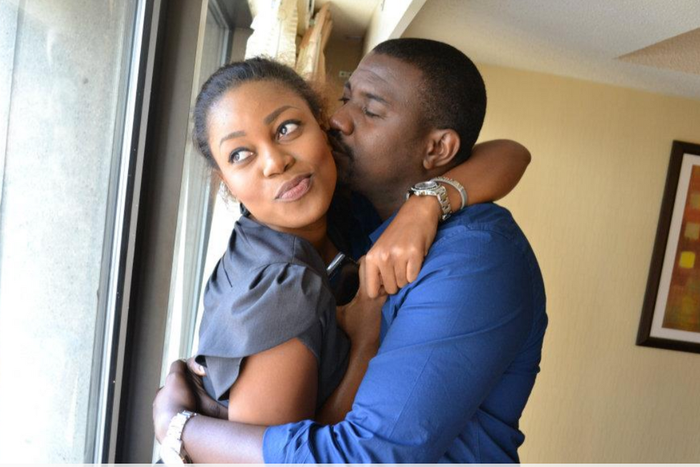 John Dumelo and Yvonne Nelson