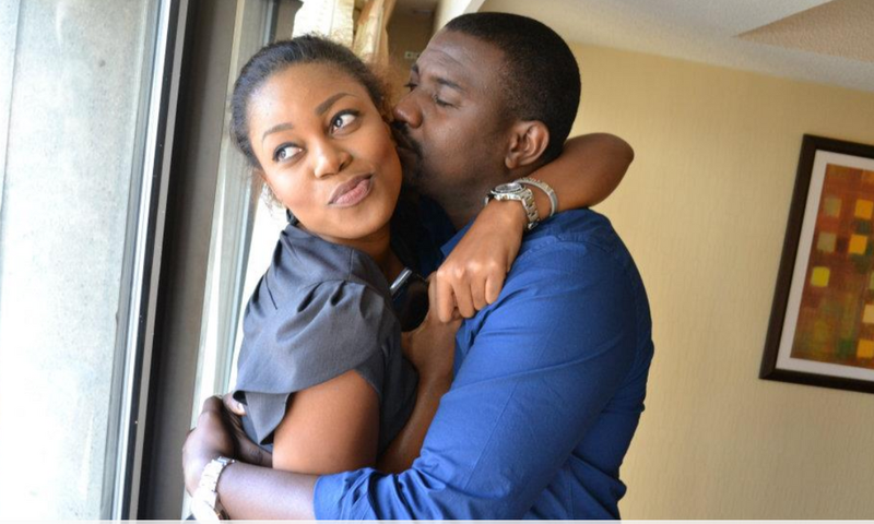 John Dumelo and Yvonne Nelson