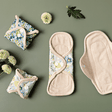 Reusable menstrual pads [LittleHouseLiving]