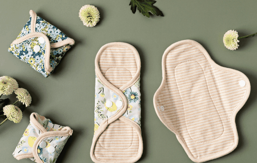 Reusable menstrual pads [LittleHouseLiving]