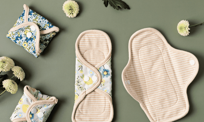 Reusable menstrual pads [LittleHouseLiving]