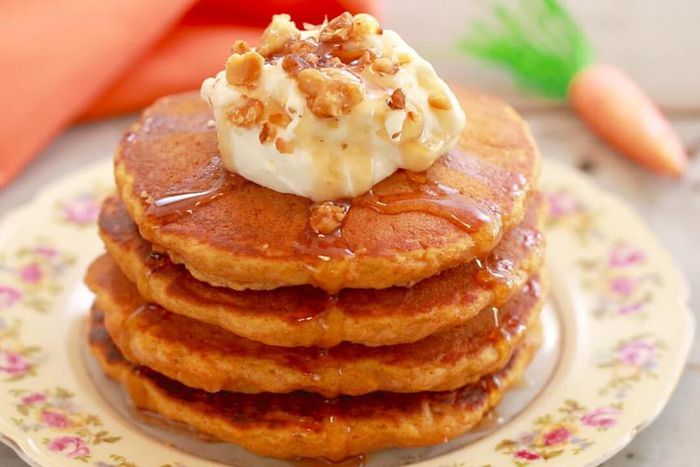 Carrot pancakes