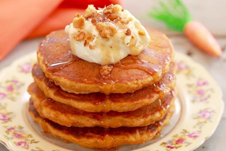 Carrot pancakes