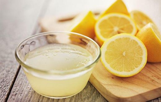 Lemon juice is loaded with Vit c that helps keep the skin bright and youthful