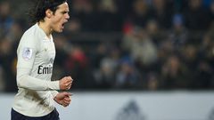 Edinson Cavani maintained Paris Saint-Germain's unbeaten Ligue 1 record with a second half penalty