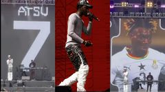 Watch: Black Sherif dedicates performance in Abu Dhabi to late Christian Atsu
