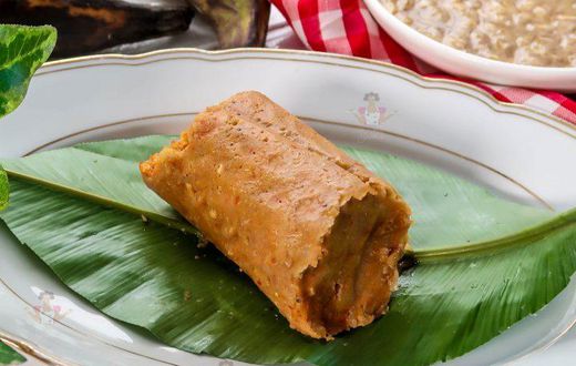 Plantain pudding